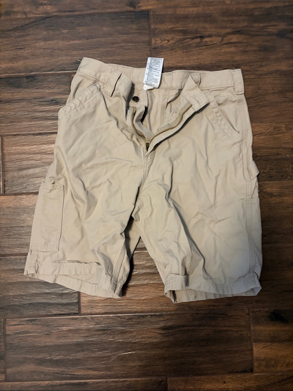 Carhartt Tan Pocket Cargo Shorts
